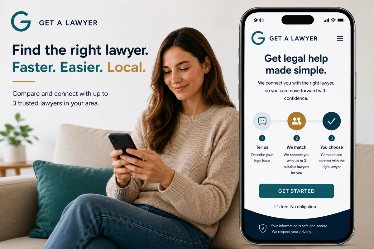 Get A Lawyer NZ homepage